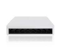 Malloy Switch Ethernet di Rete Non Gestita 1000M Hub di Commutazione LAN RJ45 Veloce Switch Desktop Intelligente Ethernet Spina UE A 8 Porte Durevole Facile da Usare