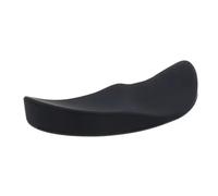 Malloy Tappetino per Mouse Ergonomico con Protezione per Le G80 in Gel di Silicone Streamline, Poggiapolsi, Supporto per Computer, Tappetino per Mouse da Ufficio, Nero