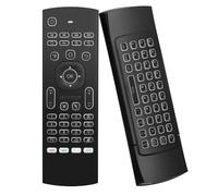 Malloy Tastiera Wireless MX3 Air Mouse Intelligente Retroilluminato 2.4G per Tx3 H96 Android TV Box