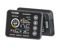 Malloy TC169 Misuratore di capacità della Batteria al Litio DC6-60V Ad Alta Precisione con Indicatore dello Schermo A Colori Misuratore di Potenza Amperometro