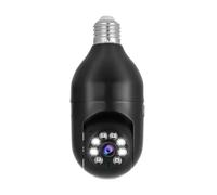 Malloy Telecamera IP E27 Lampadina 1080P Wireless Full Color Visione Notturna Monitoraggio Umano Automatico Video Sorveglianza di Sicurezza Telecamere PTZ