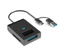 Malloy Tipo C USB 3.1 A SSD Casella di Archiviazione Esterno M. 2 NVME SSD Enclosure 10 Gbps Supports SD TF Card Reader Direct Insertion Direct Insertion