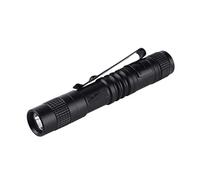 Malloy Torcia con Penna Torcia Super Small Mini AAA XPE-R3 LED Lampada da Cintura Clip da Cintura Torcia Tascabile con Fondina