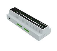 Malloy Tuya Zigbee 16 Relè-Gang, Modulo Smart Switch per Dispositivi Controllati con Voce e App, 110 V-240V