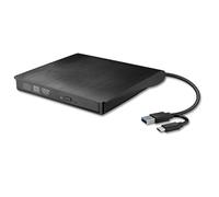 Malloy USB 3.0 Dvd Esterno Dvd CD-Rom RW Drive Drive Enclosure 5GBPS 12,7 mm USB 3.0 Dvd CD-Rom Dvd Player RW per Laptop Desktop Black