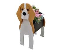 Malloy Vaso da Fiori per Cani da Compagnia dei Cartoni Animati, Razze di Cani da Compagnia, Vaso da Giardino, Fioriera Fai da Te, Decorazione per la Casa, 1 Pezzo