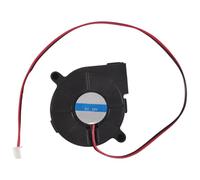Malloy Ventilatore a Soffietto a Raffreddamento DC spazzole Nero 5015S 12V 0.14A 50mm x 15mm