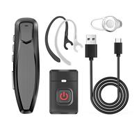 Malloy Walkie Talkie Wireless Bluetooth PTT Auricolare Auricolare Spina K Vivavoce per Microfono Cuffia -888S K5
