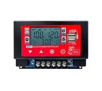 Malloy WIFI Bluetooth Regolatore di Carica Solare 30A MPPT con Display LCD Dual USB Support 12V/24V Battery