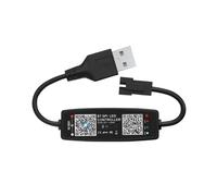 Malloy WS2812B LED Controller Bluetooth APP Controllo Musica Controller per SK6812 WS2811 WS2812 LED Pixel Light Strip USB 5V