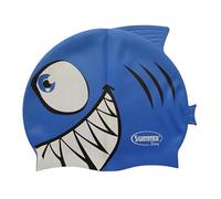 Malmsten Cuffia Piscina squalo in Silicone Colore Blu