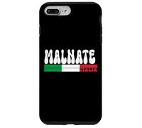 MALNATE City Italia Vintage Bandiera Italia per gli amanti dei viaggi Custodia per iPhone 7 Plus/8 Plus