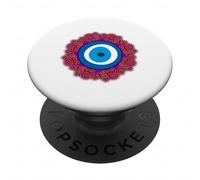 Malocchio Nazar Amuleto Protezione Buona Fortuna PopSockets PopGrip Adesivo