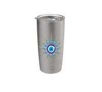 Malocchio protezione Occhio greco Spiriti maligni Evil Eye Bicchiere termico in acciaio inox doppia parete