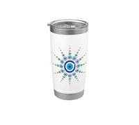 Malocchio protezione Occhio greco Spiriti maligni Evil Eye Bicchiere termico in acciaio inox doppia parete