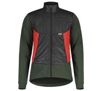 maloja AtelsM. M - giacca ibrida - uomo L Black/Green/Orange man Dwr,Pfc-Free,Primaloft Bio