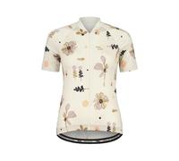 maloja TennoM. AOP 1/2 - maglia ciclismo - donna L Beige woman Polygiene