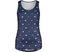 Maloja Tschittam. Top, Maglietta Donna, Blu (Night Sky Cloud), M