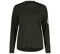 Maloja - Women's TjeldM. - Maglia a manica lunga XS nero/olivia