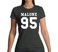 Malone 95 - T-Shirt - Testo Musica Musicista Ventola Post Love