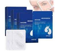 Malora - Benda per occhi Microglow con acido ialuronico e collagene, riduce gonfiore, occhiaie, rughe e linee sottili, illumina e rassoda la pelle (3 scatole)