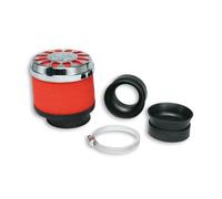 MALOSSI 0413528 Filtro Aria RED FILTER E13 D. 42/50/60 Dritto, Compatibile con Carburatori Dell'Orto, Mikuni, Keihin