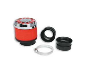MALOSSI 0413528 Filtro Aria RED FILTER E13 D. 42/50/60 Dritto, Compatibile con Carburatori Dell'Orto, Mikuni, Keihin
