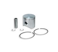 MALOSSI 34 8512 Pistone 2T D 65 spinotto 16, 2 segmenti semitrapezoidali selezione 0, Compatibile con Piaggio, Aprilia, Gilera