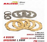 MALOSSI 5216521 KIT SERIE DISCHI FRIZIONE MHR +MOLLA RINFORZATA PER VESPA SPECIA