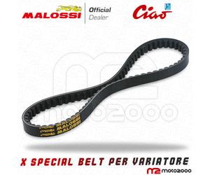 MALOSSI 617227 CINGHIA TRASMISSIONE X SPECIAL BELT PER PIAGGIO CIAO 50 CON VARIA