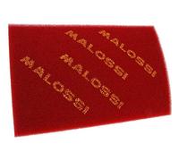 Malossi - Filtro dell'aria universale, in gommapiuma, doppio, misura: 200 x 300 mm, colore rosso