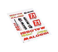 Malossi Set Adesivi Decorativi DIN A3, 1 Pezzo