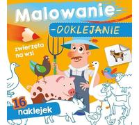 Malowanie doklejanie Zwierzęta na wsi