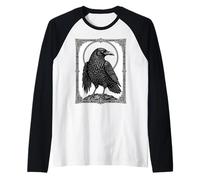 Malphas Il Presidente Corvo Sale Maglia con Maniche Raglan
