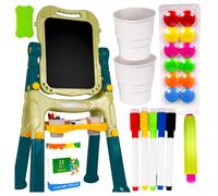 Malplay Lavagna Magnetica in Gesso per Bambini Lavagna Estintore a Secco Acce...