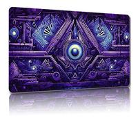 Malqiqi Tappetino da gioco per MTG con borse per riporre oggetti in omaggio, tappetino da gioco 61 x 35,6 cm TCG e tappetini da gioco da tavolo per carte (Regular Magic Mat 7)