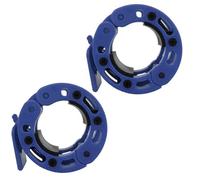 MALSSE 1 paio di morsetti per bilanciere, resistenti per esercizi, rilascio rapido, coppia di clip di bloccaggio per pesi, attacco e rimozione rapidi, morsetti per bilanciere ad alta resistenza per