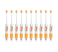MALSSE 10 penne a sfera a 4 colori in 1, multicolore, penna a sfera retrattile, per studenti, insegnanti, appassionati di arte scolastica