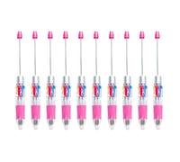 MALSSE 10 penne a sfera a 4 colori in 1, multicolore, penna a sfera retrattile, per studenti, insegnanti, appassionati di arte scolastica