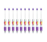 MALSSE 10 penne a sfera a 4 colori in 1, multicolore, penna a sfera retrattile, per studenti, insegnanti, appassionati di arte scolastica