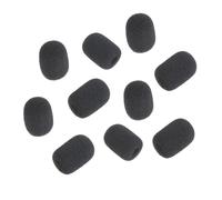 MALSSE 10 pezzi filtro parabrezza microfono spugna copertura di ricambio protezione risvolto microfono copertura di ricambio