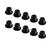 MALSSE 10Pcs Professionale Microfono Stand Adattatore Filettatura 5/8 "a 3/8" Adattatore a Vite Per Clip Filettato Microfono Connettore