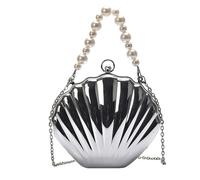 MALSSE 2024 NUOVA Borsa da Sera Per Le Donne Della Ragazza Sacchetto di Shell Maniglia di Perla Crossbody Partito di Nozze Frizioni Borsa A Tracolla