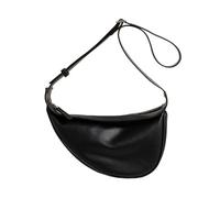 MALSSE 2024 PU Borse A Spalla Borsa Ascellare Grande Capacità Moda Ascella Borsa Versatile Alla Moda Per La Ragazza Donne Crossbody Bag Trendy, Nero , One Size