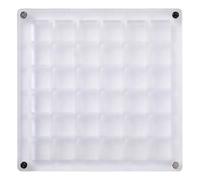 MALSSE 36/64/100 Griglie Unghie Arte Strass Scatola di Immagazzinaggio Acrilico Gioielli Display Box Charms Storage Per Saloni