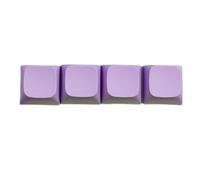MALSSE 4Key Set Personalizzabile PBT Keycaps XDA per le tastiere meccaniche migliorano l'estetica e la stalla di digitazione regolare