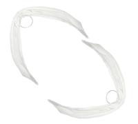 MALSSE Accessori per ali regolabili con telaio pieghevole e tessuto resistente allo sbiadimento per statue da giardino portico da 58,4 - 71,1 cm, facile da attaccare