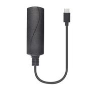 MALSSE Adattatore Power Over Ethernet a USB C per telefoni e tablet Convertitore Ethernet USB C 10/100Mbps Adattatore Ethernet per telefoni e tablet