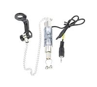 MALSSE Allarme sensibile Scambisti Indicatori Pesca Scambisti Indicatori illuminati a LED Attrezzatura da pesca Morsi Allarme Catena Gancio Tensione Regolabile