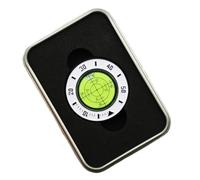 MALSSE Alta Precisione Livelli Lettura Ball Marker Strumento di Lettura Verde Con Scatola di Ferro Golf Mettere Accessori di Formazione Durevole Golf Mettere Accessori di Formazione